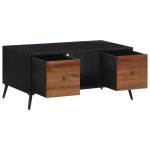 Vidaxl table basse 90x50x41 cm teck de récupération massif Vidaxl table basse 90x50x41 cm teck de récupération massif