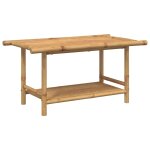 Vidaxl table basse 90x50x45 cm bambou Vidaxl table basse 90x50x45 cm bambou