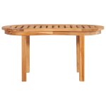 Vidaxl table basse 90x50x45 cm bois de teck solide