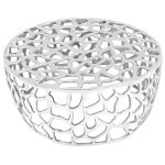 Vidaxl table basse aluminium moulé 70x30 cm argenté Vidaxl table basse aluminium moulé 70x30 cm argenté