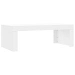 Vidaxl table basse blanc 102x50x36 cm bois d'ingénierie Vidaxl table basse blanc 102x50x36 cm bois d'ingénierie