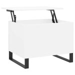 Vidaxl table basse blanc 60x44, 5x45 cm bois d'ingénierie Vidaxl table basse blanc 60x44, 5x45 cm bois d'ingénierie