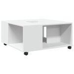 Vidaxl table basse blanc 80x80x40 cm bois d'ingénierie Vidaxl table basse blanc 80x80x40 cm bois d'ingénierie