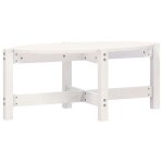 Vidaxl table basse blanc 87x48x35 cm bois massif de pin Vidaxl table basse blanc 87x48x35 cm bois massif de pin