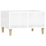 Vidaxl table basse blanc brillant 60x50x36, 5 cm bois d'ingénierie Vidaxl table basse blanc brillant 60x50x36, 5 cm bois d'ingénierie