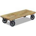 Vidaxl table basse bois de manguier 120x60x30 cm Vidaxl table basse bois de manguier 120x60x30 cm