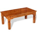 Vidaxl table basse bois massif 110 x 60 x 45 cm Vidaxl table basse bois massif 110 x 60 x 45 cm