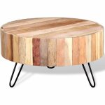 Vidaxl table basse bois de récupération massif Vidaxl table basse bois de récupération massif