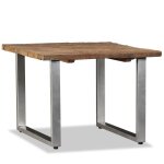 Vidaxl table basse bois de rcupration massif 55x55x40 cm