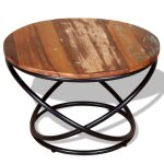 Vidaxl table basse bois de récupération massif 60x60x40 cm Vidaxl table basse bois de récupération massif 60x60x40 cm