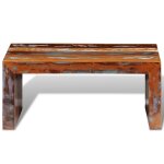 Vidaxl table basse bois recyclé Vidaxl table basse bois recyclé
