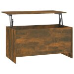 Vidaxl table basse chêne fumé 102x55, 5x52, 5 cm bois d'ingénierie Vidaxl table basse chêne fumé 102x55, 5x52, 5 cm bois d'ingénierie