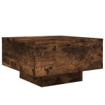 Vidaxl table basse chne fum 55x55x31 cm bois d'ingnierie