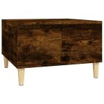 Vidaxl table basse chêne fumé 55x55x36, 5 cm bois d'ingénierie Vidaxl table basse chêne fumé 55x55x36, 5 cm bois d'ingénierie