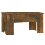 Vidaxl table basse chêne fumé 79x49x41 cm bois d'ingénierie Vidaxl table basse chêne fumé 79x49x41 cm bois d'ingénierie