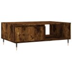 Vidaxl table basse chne fum 90x60x35 cm bois d'ingnierie
