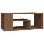 Vidaxl table basse chêne marron 100x50x40 cm bois d'ingénierie Vidaxl table basse chêne marron 100x50x40 cm bois d'ingénierie