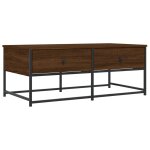 Vidaxl table basse ch�ne marron 100x51x40 cm bois d'ing�nierie