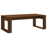 Vidaxl table basse chne marron 102x50x35 cm bois d'ingnierie