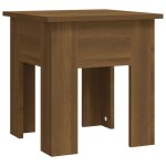 Vidaxl table basse ch�ne marron 40x40x42 cm bois d'ing�nierie