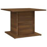 Vidaxl table basse ch�ne marron 55, 5x55, 5x40 cm bois d'ing�nierie