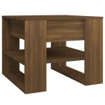 Vidaxl table basse chêne marron 55, 5x55x45 cm bois d'ingénierie Vidaxl table basse chêne marron 55, 5x55x45 cm bois d'ingénierie