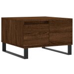 Vidaxl table basse ch�ne marron 55x55x36, 5 cm bois d'ing�nierie