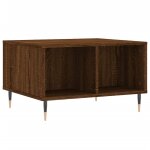 Vidaxl table basse ch�ne marron 60x50x36, 5 cm bois d'ing�nierie