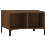Vidaxl table basse chêne marron 60x50x36, 5 cm bois d'ingénierie Vidaxl table basse chêne marron 60x50x36, 5 cm bois d'ingénierie