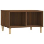 Vidaxl table basse chêne marron 60x50x36, 5 cm bois d'ingénierie Vidaxl table basse chêne marron 60x50x36, 5 cm bois d'ingénierie