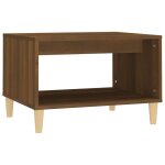 Vidaxl table basse chêne marron 60x50x40 cm bois d'ingénierie Vidaxl table basse chêne marron 60x50x40 cm bois d'ingénierie