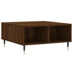 Vidaxl table basse chêne marron 60x60x30 cm bois d'ingénierie Vidaxl table basse chêne marron 60x60x30 cm bois d'ingénierie