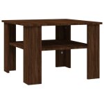 Vidaxl table basse chêne marron 60x60x42 cm bois d'ingénierie Vidaxl table basse chêne marron 60x60x42 cm bois d'ingénierie