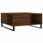 Vidaxl table basse chêne marron 80x80x36, 5 cm bois d'ingénierie Vidaxl table basse chêne marron 80x80x36, 5 cm bois d'ingénierie