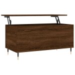 Vidaxl table basse chêne marron 90x44, 5x45 cm bois d'ingénierie Vidaxl table basse chêne marron 90x44, 5x45 cm bois d'ingénierie