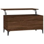 Vidaxl table basse ch�ne marron 90x44, 5x45 cm bois d'ing�nierie
