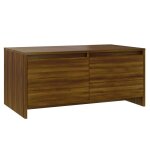Vidaxl table basse chêne marron 90x50x41, 5 cm bois d'ingénierie Vidaxl table basse chêne marron 90x50x41, 5 cm bois d'ingénierie