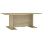 Vidaxl table basse chne sonoma 103, 5x60x40 cm bois d'ingnierie