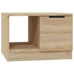 Vidaxl table basse ch�ne sonoma 50x50x36 cm bois d'ing�nierie