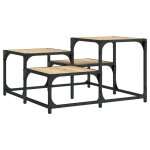 Vidaxl table basse chne sonoma 68x68x40 cm bois d'ingnierie