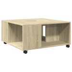 Vidaxl table basse chêne sonoma 80x80x40 cm bois d'ingénierie Vidaxl table basse chêne sonoma 80x80x40 cm bois d'ingénierie
