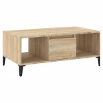 Vidaxl table basse chne sonoma 90x50x36, 5 cm bois d'ingnierie