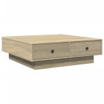 Vidaxl table basse ch�ne sonoma 90x90x28 cm agglom�r�