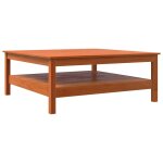 Vidaxl table basse cire marron 100x100x40 cm bois massif de pin Vidaxl table basse cire marron 100x100x40 cm bois massif de pin