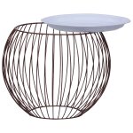 Vidaxl table basse dor� � 51 cm