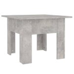 Vidaxl table basse gris béton 55x55x42 cm bois d'ingénierie Vidaxl table basse gris béton 55x55x42 cm bois d'ingénierie