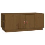 Vidaxl table basse marron miel 100x50x41 cm bois massif de pin Vidaxl table basse marron miel 100x50x41 cm bois massif de pin