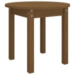 Vidaxl table basse marron miel Ø 45x40 cm bois massif de pin Vidaxl table basse marron miel Ø 45x40 cm bois massif de pin