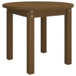 Vidaxl table basse marron miel Ø 55x45 cm bois massif de pin Vidaxl table basse marron miel Ø 55x45 cm bois massif de pin