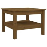 Vidaxl table basse marron miel 55x55x40 cm bois massif de pin Vidaxl table basse marron miel 55x55x40 cm bois massif de pin